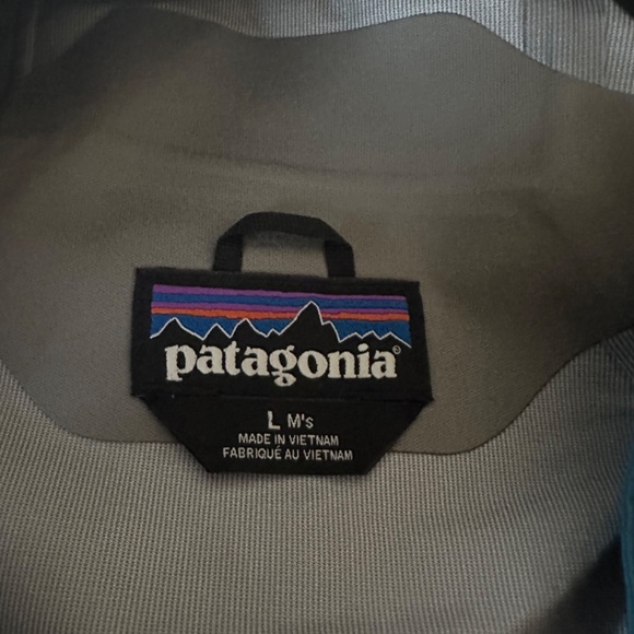 Patagonia Men's Torrentshell 3L Rain Jacket sz L 85240 Wavy Blue - Picture 9 of 9